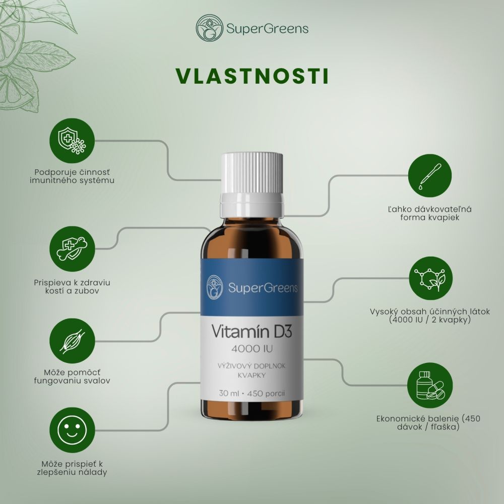 Vitamín D3 kvapky – Obrázok 3