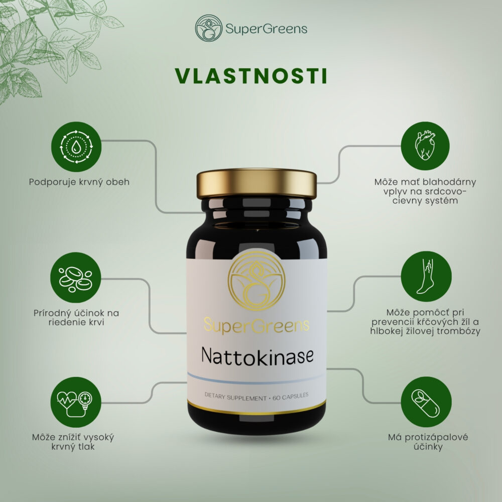 NSK-SD® Nattokináza kapsule 2000 FU – Obrázok 3