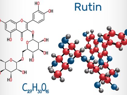 Rutín je bioflavonoid alebo rastlinný pigment, ktorý sa nachádza v určitej zelenine a ovocí.Rutín môže pomôcť pre Vaše zdravie