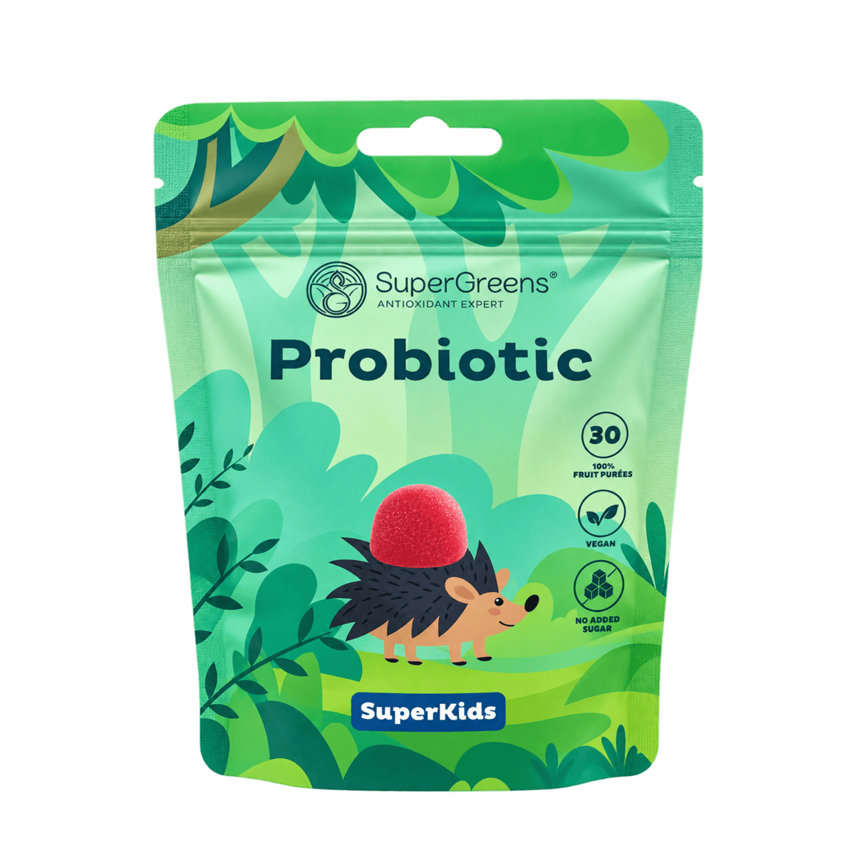 SuperKids probiotické ovocné pyré