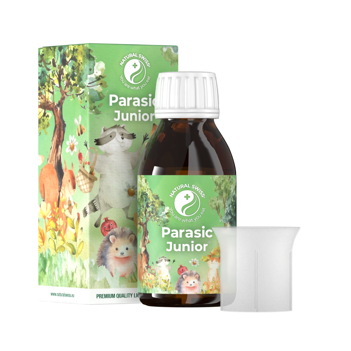 Parasic Junior bylinný sirup proti parazitom pre deti